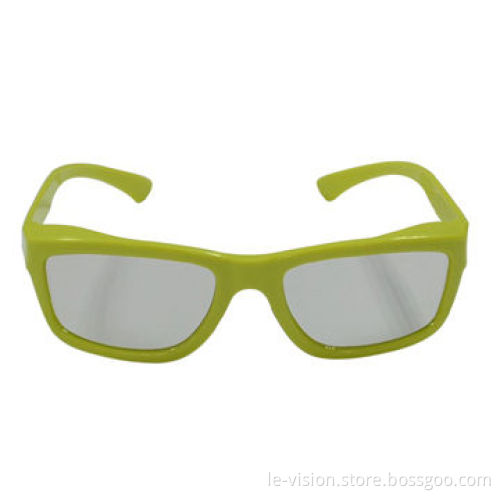 Polarized 3D Glasses for Passive Cinema and Home Theater